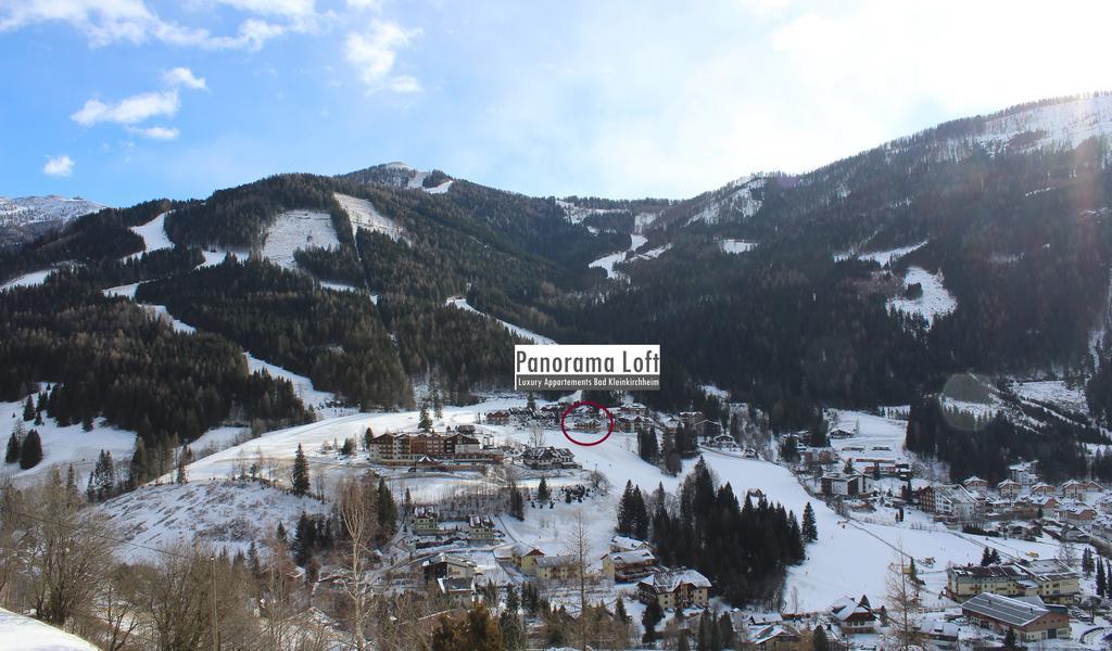 Appartement Panorama Loft Bad Kleinkirchheim Exterior foto